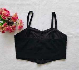 Shein : Corset Style Crop Top