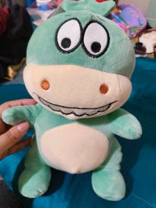 Cute Green Monster Soft Toy