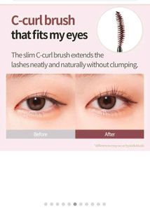 Korean Brand Cosnori Perfect Setting Maskara