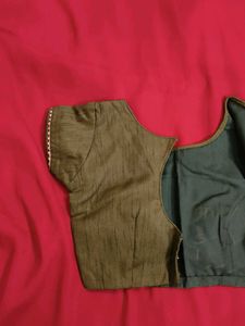 Tailored Green Blouse