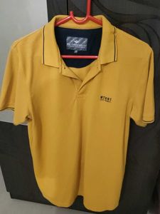 RetroNaut Polo - Mustard