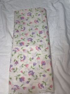 Floral Print Cotton Fabric Piece