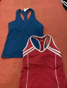 Set Of Two T Back Sports Wear