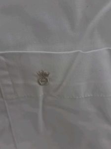 Eterna White Casual Shirt