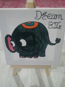 Canvas Painting  With Stand