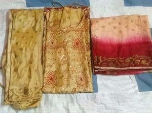 Embroidered Pajami Suit