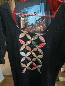 Elegant Black Ethnic Kurta