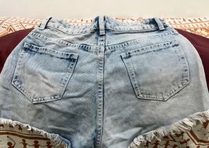 New unused URBANIC Solid Women Denim Shorts