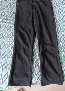 Roadster Jeans 36 Waist Black Straight
