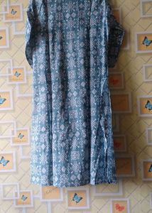 Stylish Blue Printed Suit Set. #libas#suit