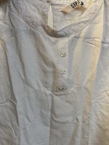 Sleeveless White Top