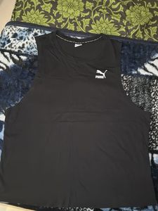 PUMA Black Tank Top