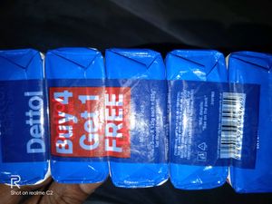 Dettol soap 625 gm pack of five