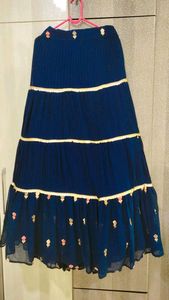 Navy Blue lehnga
