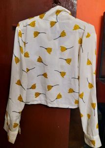 Floral Print Crop Top