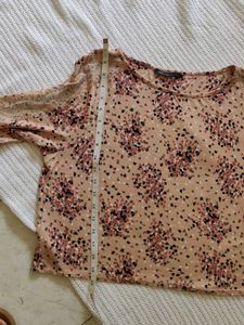 M&amp;S Floral Long Sleeve Top