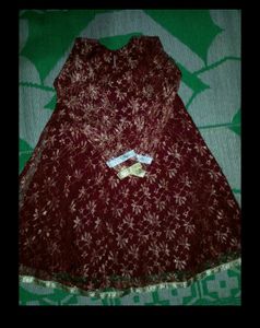 Netted Churidar For Girls