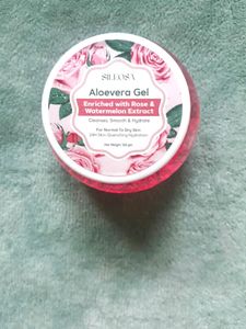 SILEOSA AloeveraGel Enriched With Rose&amp;Watermelon