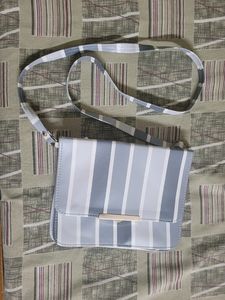 Striped Sling Bag
