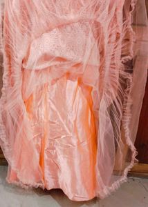 Peach Ethnic Gown