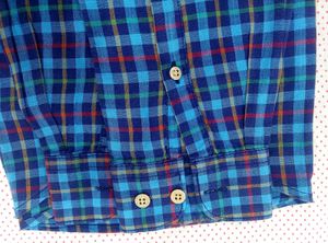Peter England Blue Check Shirt