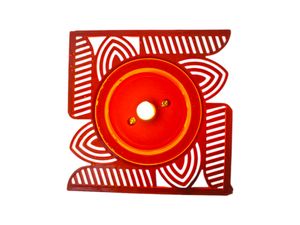 Swastik Water Sensor Diya For Festivals.