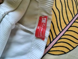 White Skirt And Short