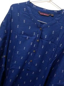 RANGMANCH Navy Blue Kurta Xl