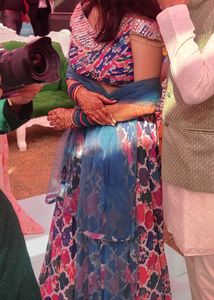 Ethnic Girlish Skirt,Blouse And Duppatta