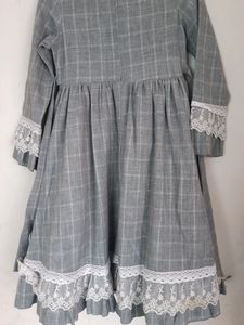 Special Winter Function Baby Frock Imported