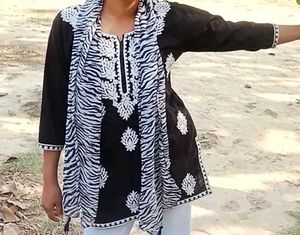 new Black kurta