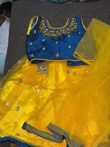 Lehenga Choli For 1 Year Baby