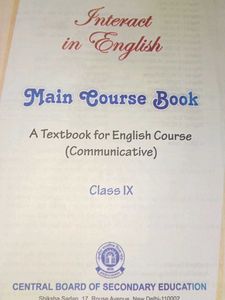 Main Course Book (Communicative English)