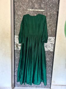 Elegant Green Ethnic Gown