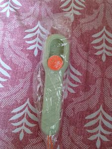 Vintage Green Plastic Shoe Horn