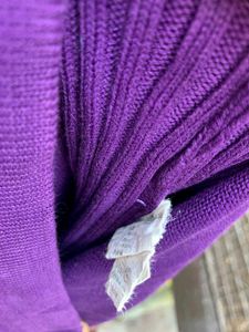 Purple orignal NOTON vintage Knit Cardigan