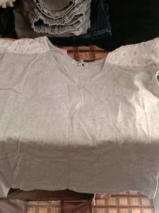 Green Boxy T Shirt
