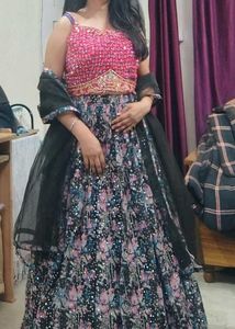 Floral Lehenga Choli🔥😍 Set party wear dress #new