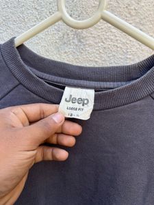 Jeep Grey Sweatshirt