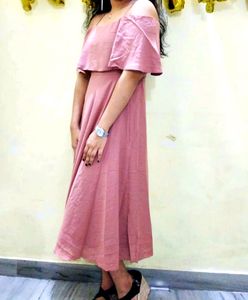 Classy Off Shoulder Maxi Dress