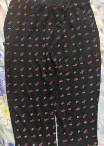 Women’s Hello Printed Capri Lowers for Night