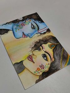 Radhakrishna Painting