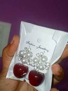 Cherry Drop Earrings