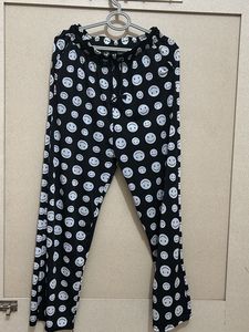 Smiley Face Print Lounge Pants