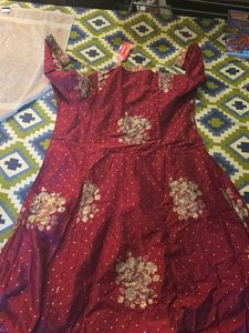 Embroidered Palazzo Pants