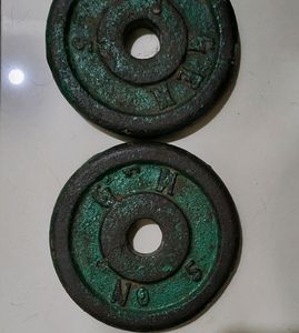 2.5kg Metal Plates For Weightlifting (Pair)