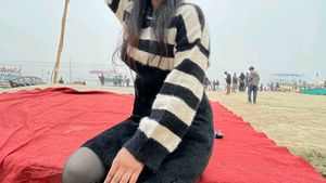 Korean Fether Crop Swetar