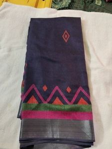 Navy Blue Colour Saree..