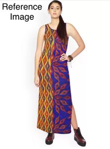 Colorful Maxi Dress-S
