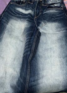 Wide Leg Denim Jeans